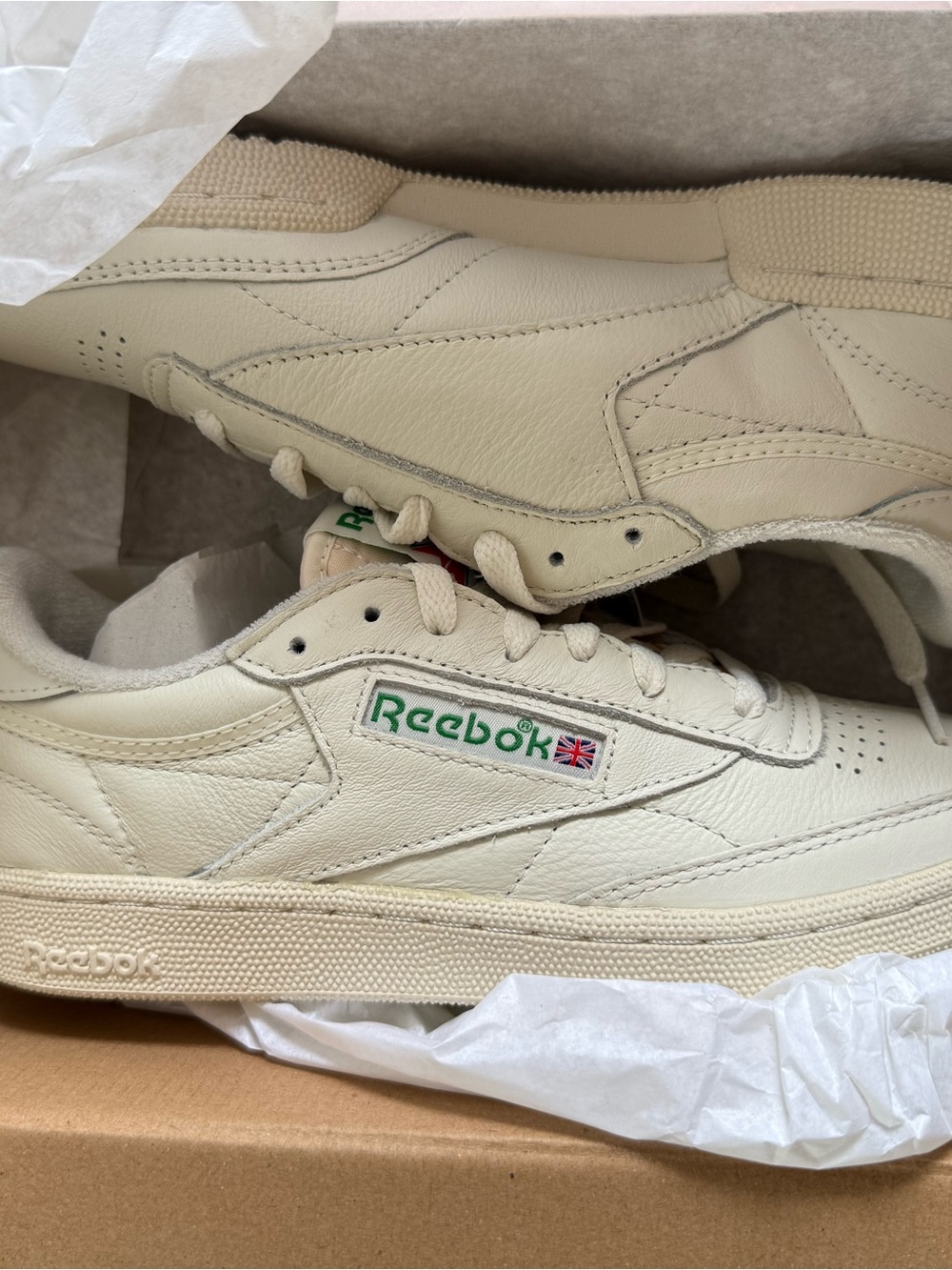 Reebok Club C 85 Vintage Sneakers Classic White Retro Minimalist Shoes - Picture 7 of 8